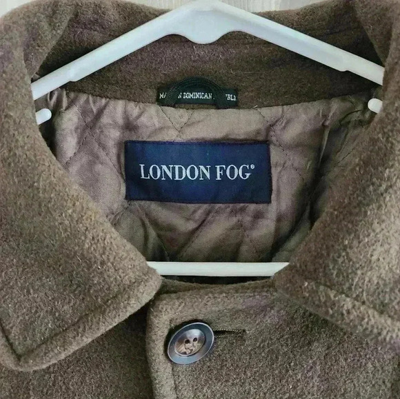 London Fog Men Wool Coat Size XL - Picture 3 of 9